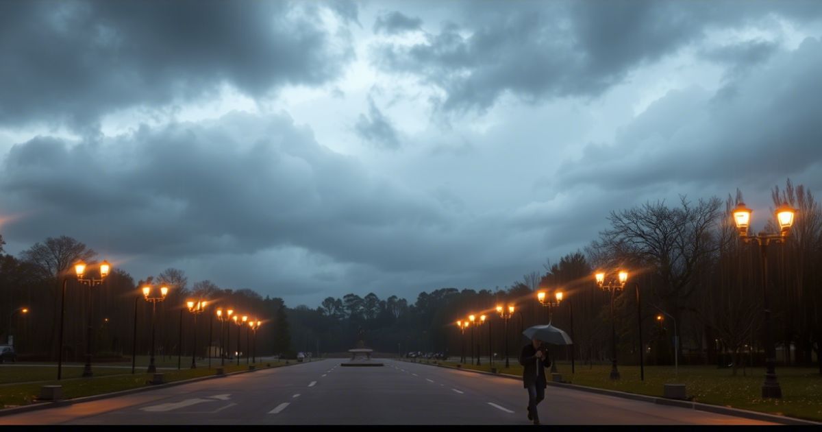 Cloudy Evening Captions for Instagram