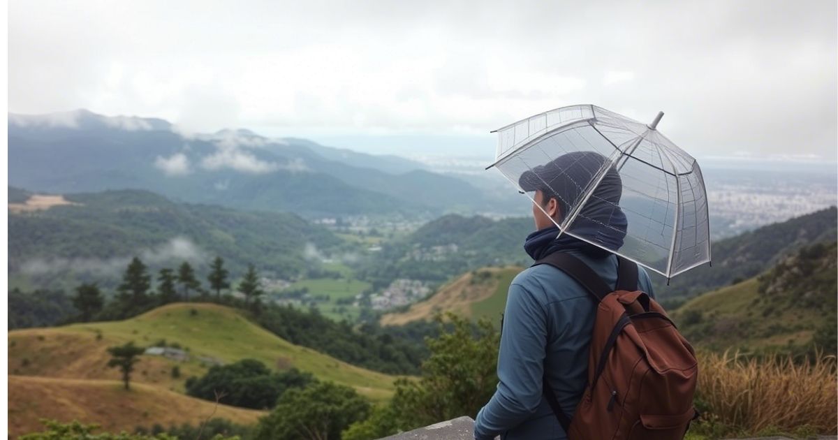 Cloudy Weather Captions for Travel