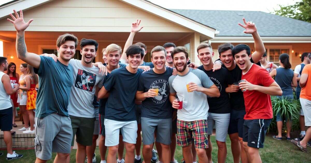 Frat Boy Captions for Group Photos
