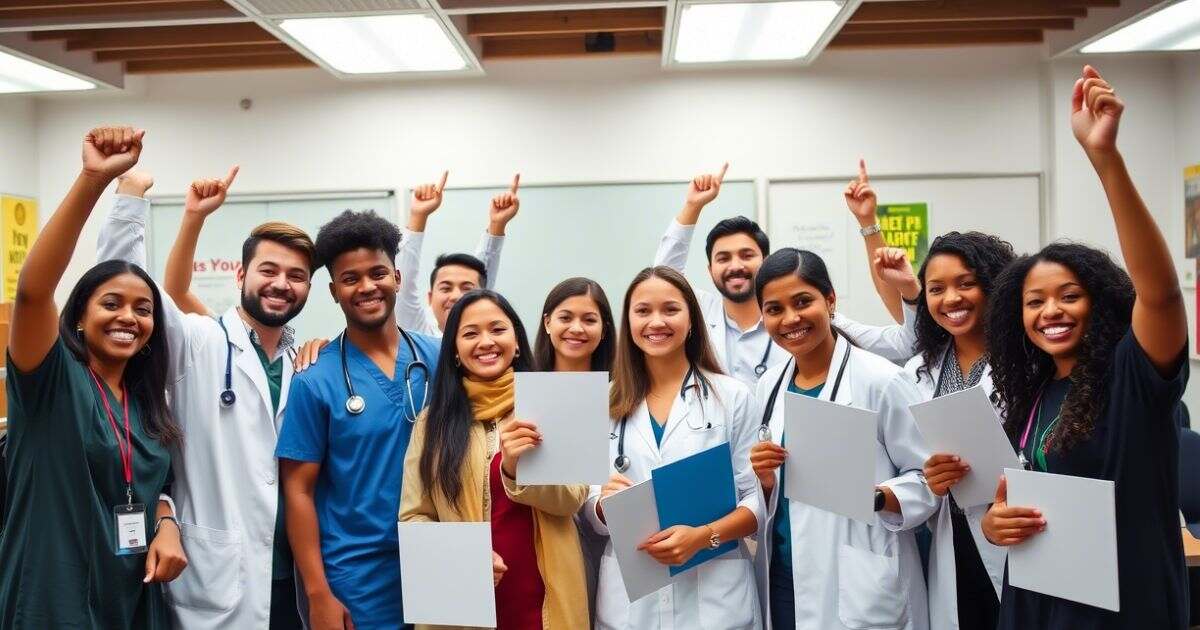 Heartfelt Captions for Medical Student Achievements
