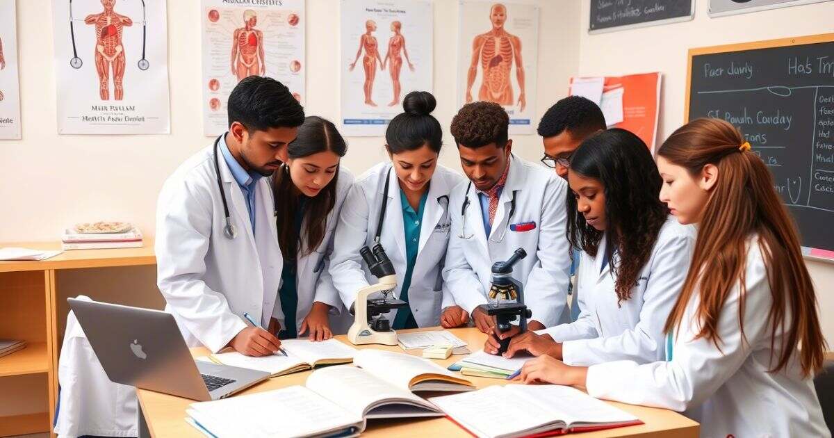 medical student captions