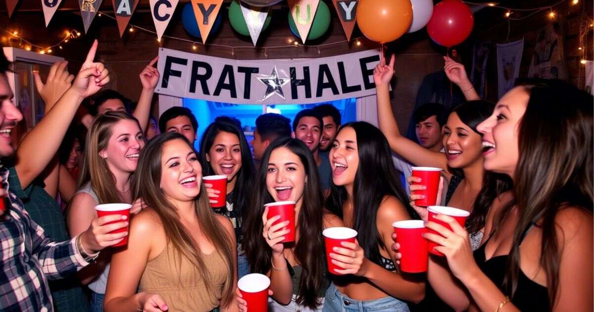 Party Hard Frat Boy Instagram Captions