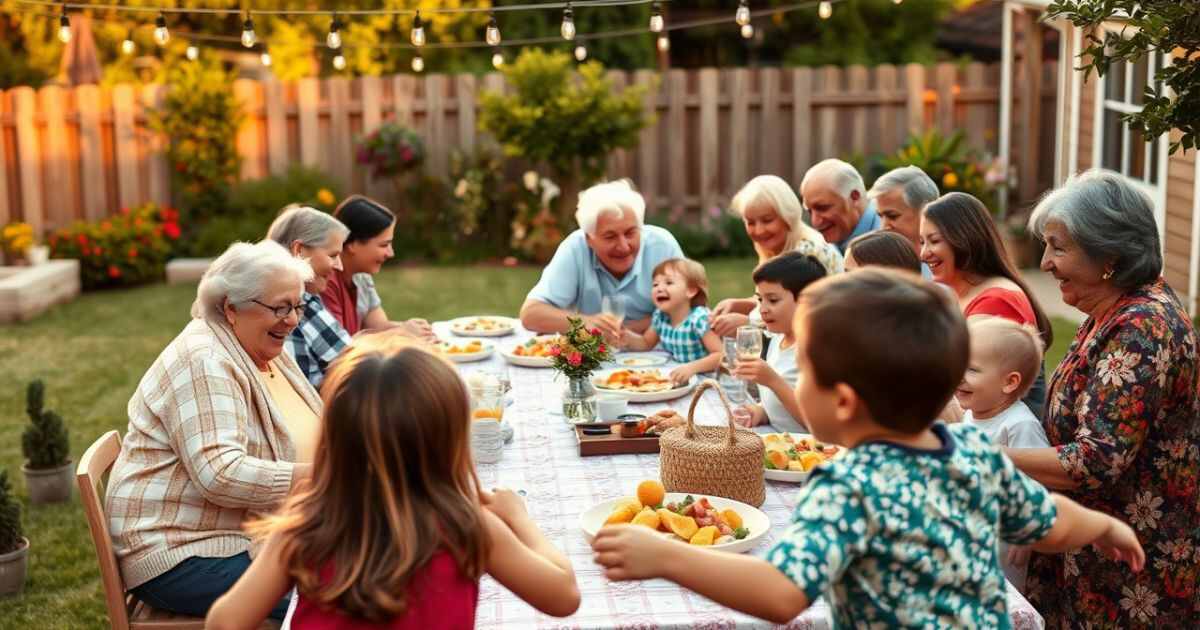 Captions for Big Family Gatherings