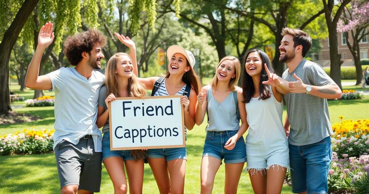 crazy friends captions