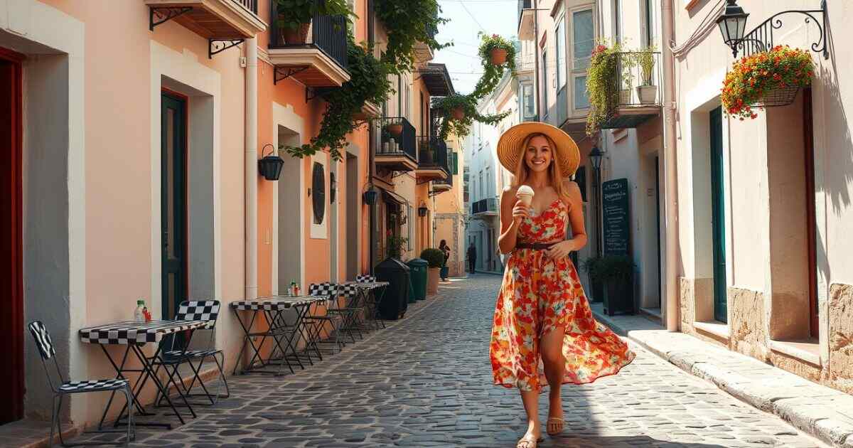 Cute Captions for Greece