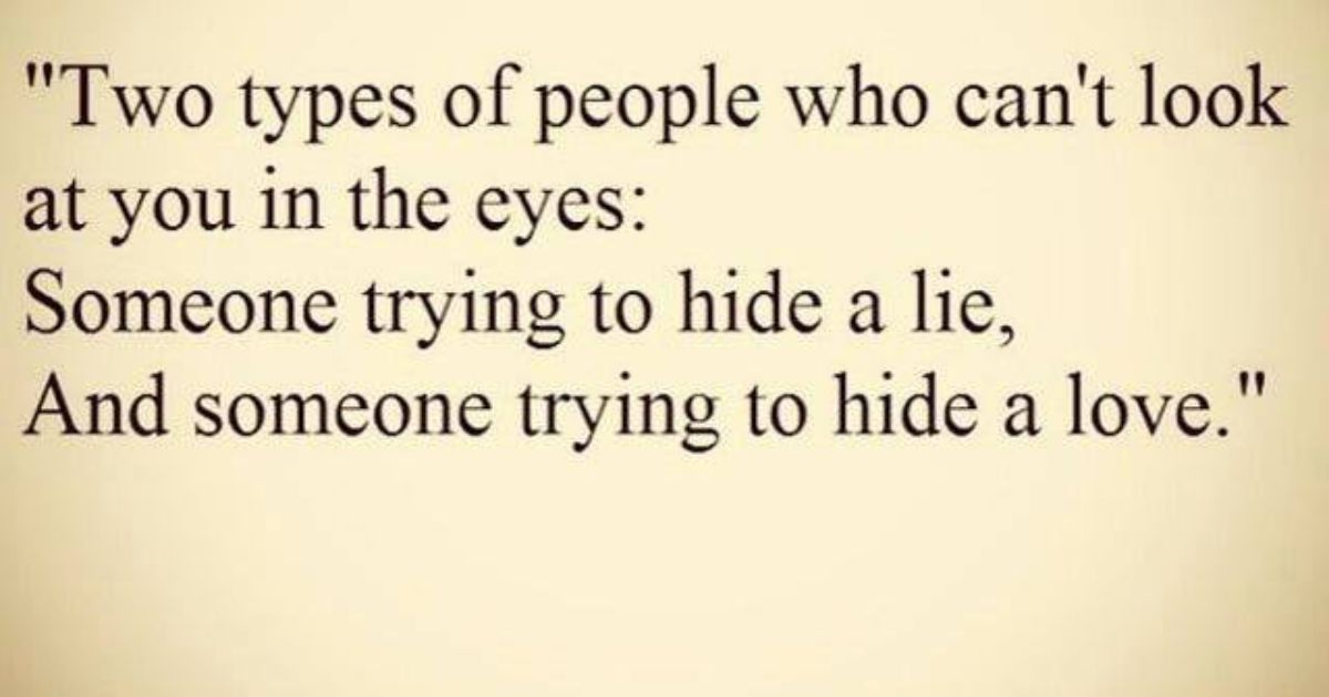 eye contact captions
