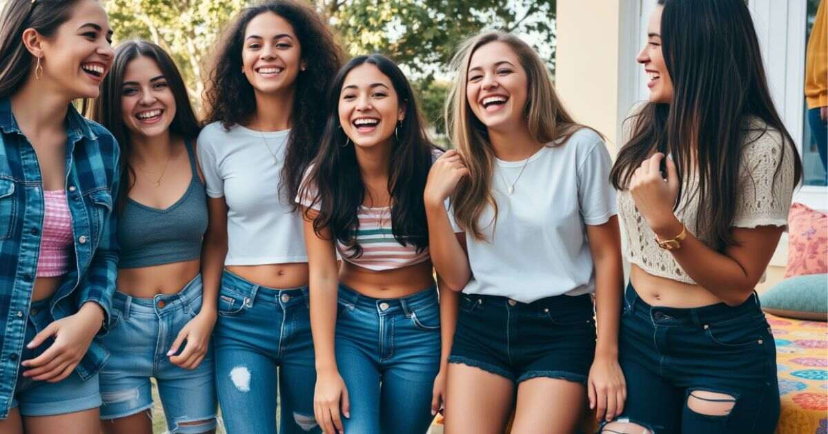 Girlish Crazy Friends Captions