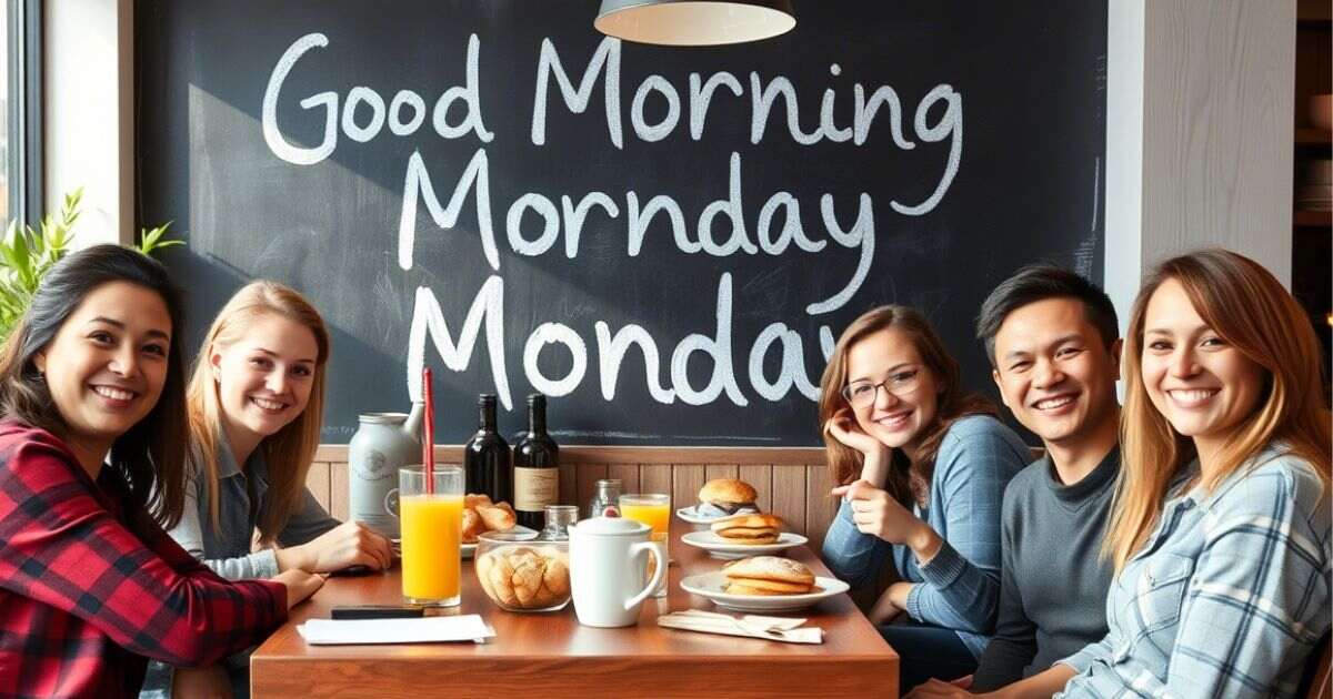  Good Morning Monday Captions