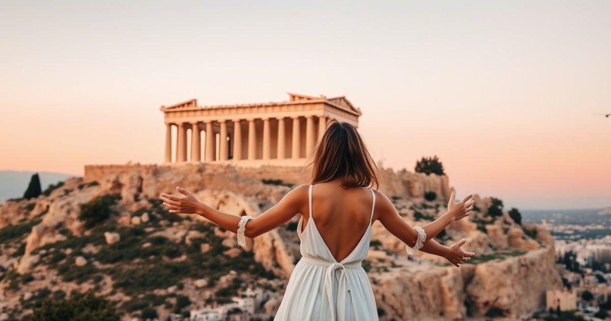 Greece Captions for Famous Landmarks