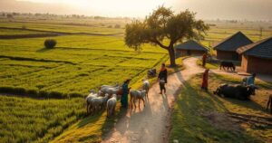 village captions for instagram
