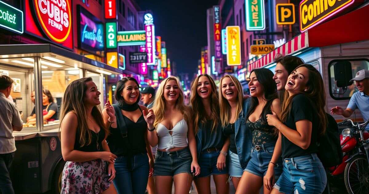 Wild Night Out Captions
