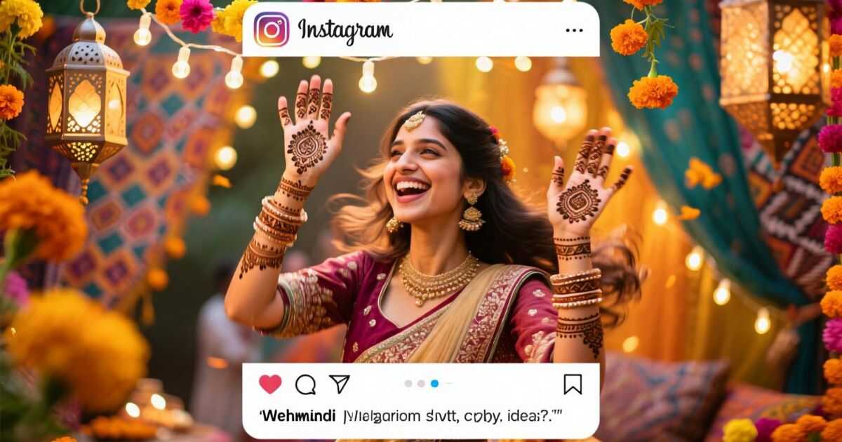 Best Mehndi Captions