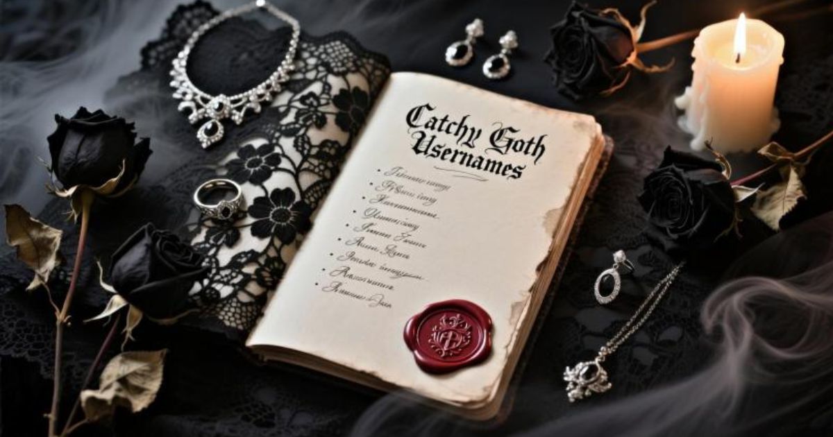 Catchy Goth Usernames
