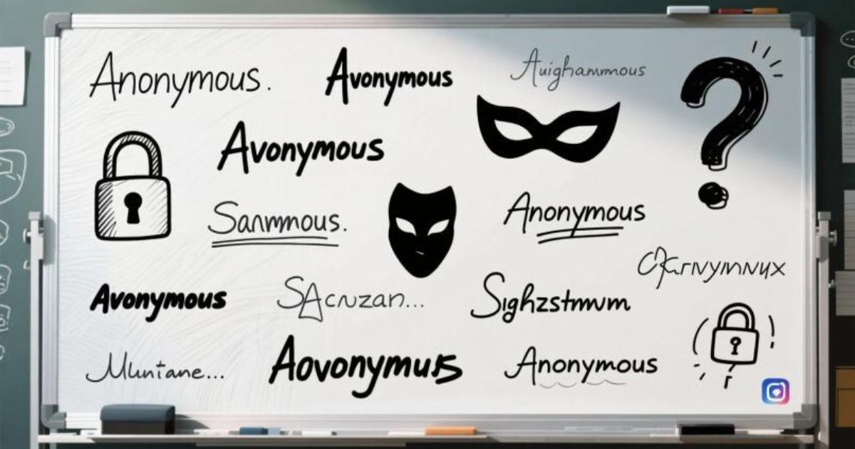 Cool Anonymous 