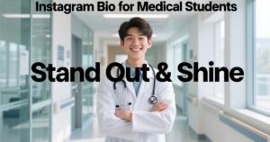 Instagram Bio for Medical Students