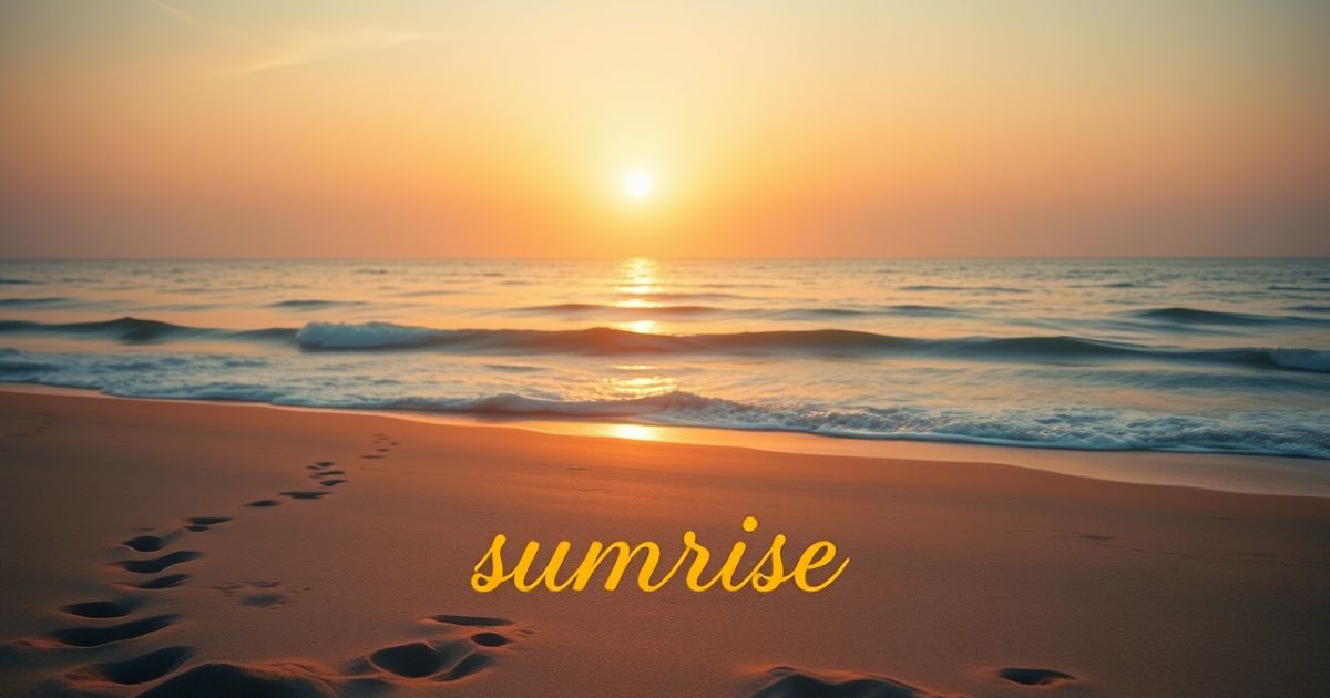 Sunrise Captions for Instagram