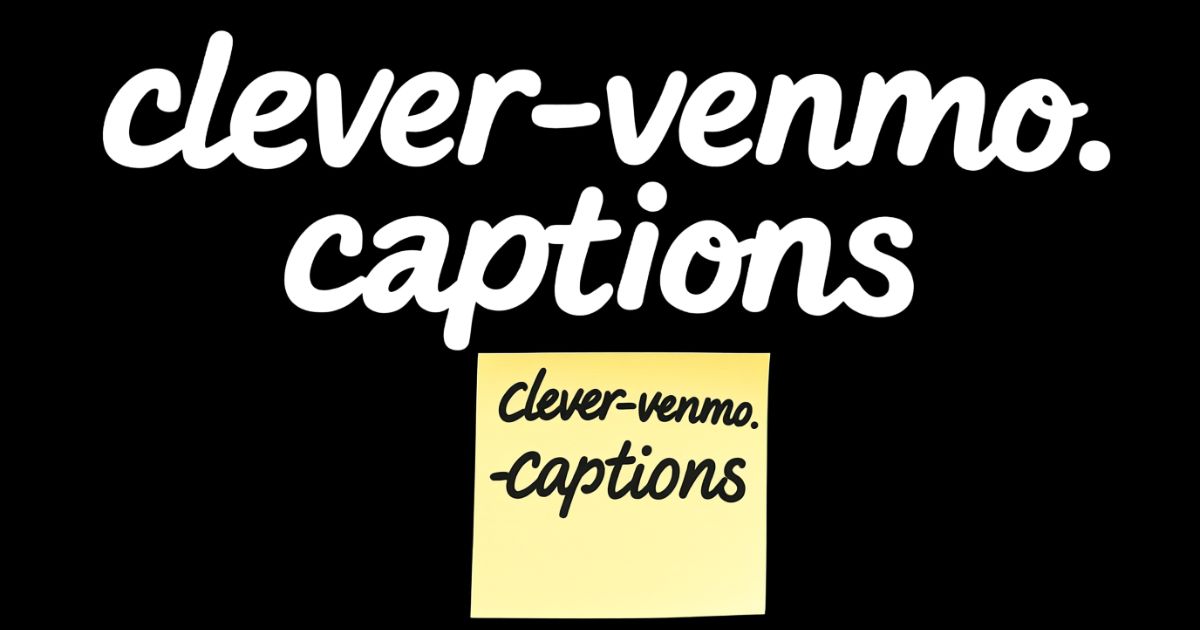 Clever Venmo Captions