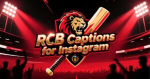 RCB Captions for Instagram