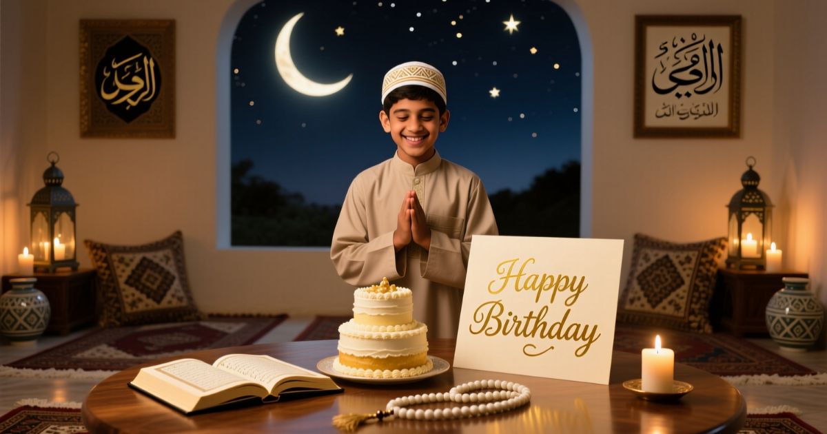 Special Islamic Birthday Messages for Son 