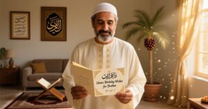 Islamic Birthday Wishes for Brother
