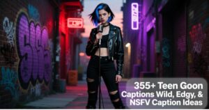 355+ Teen Goon Captions Wild, Edgy, & NSFW Caption Ideas