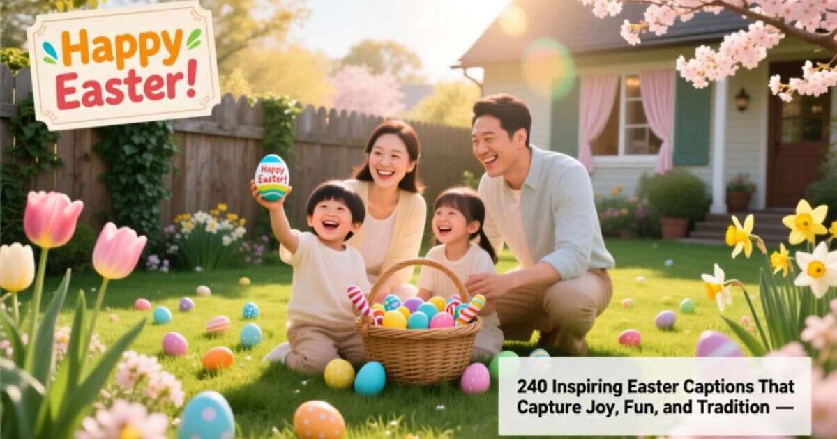 Inspiring Easter Captions
