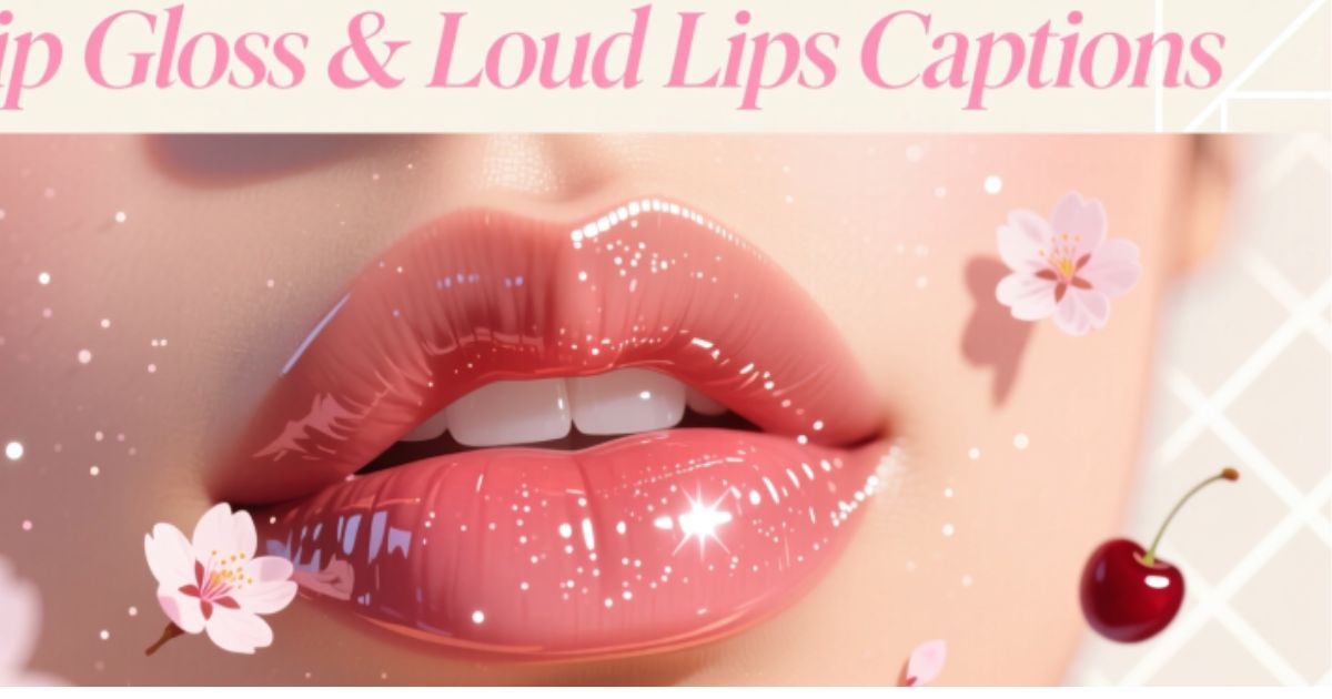 Lip Gloss & Loud Lips Captions