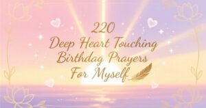 Birthday Prayers For Myself