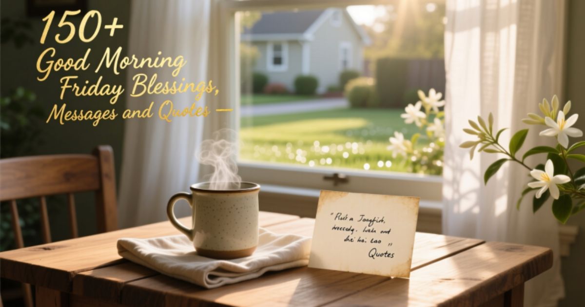 good morning friday blessings