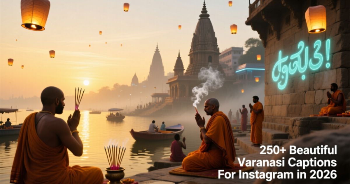 Varanasi Captions For Instagram